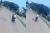 Surathkal: Woman seriously injured as saree gets caught in scooter wheel